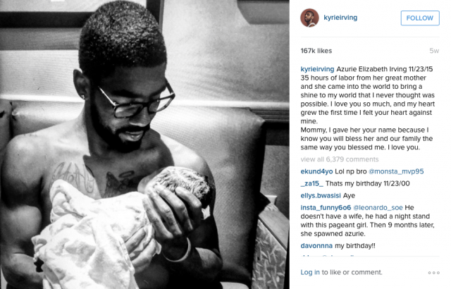 Kyrie Irving – My Baby Mama Is Keeping 