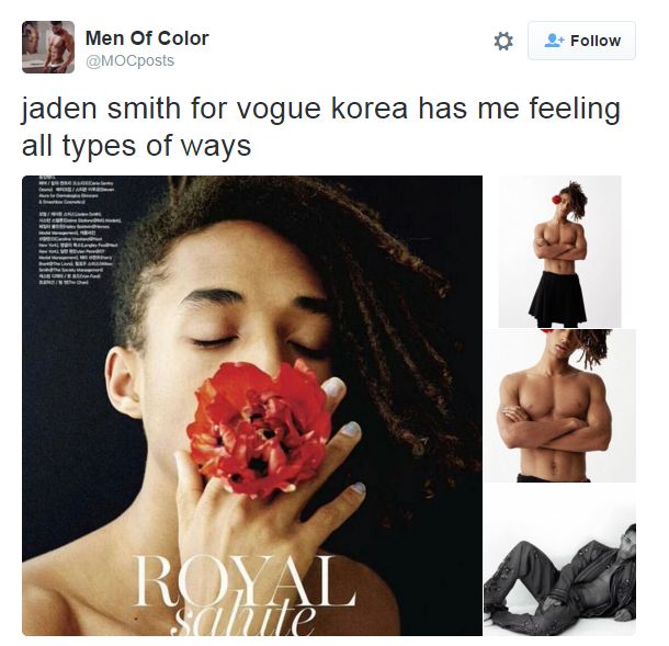 Jaden Smith Looks Amazing In A Dress In The New Vogue Korea