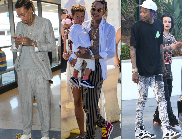 Kanye West Likes Wiz Khalifa's pants