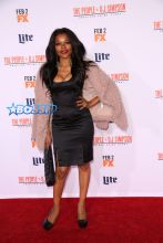 Keesha Sharp WENN FX's 'American Crime Story - The People V. O.J. Simpson' at Westwood Village Theatre.