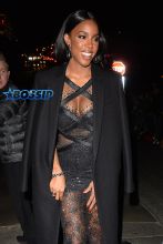 SplashNews Kelly Rowland William Morris Agency Golden Globes Party
