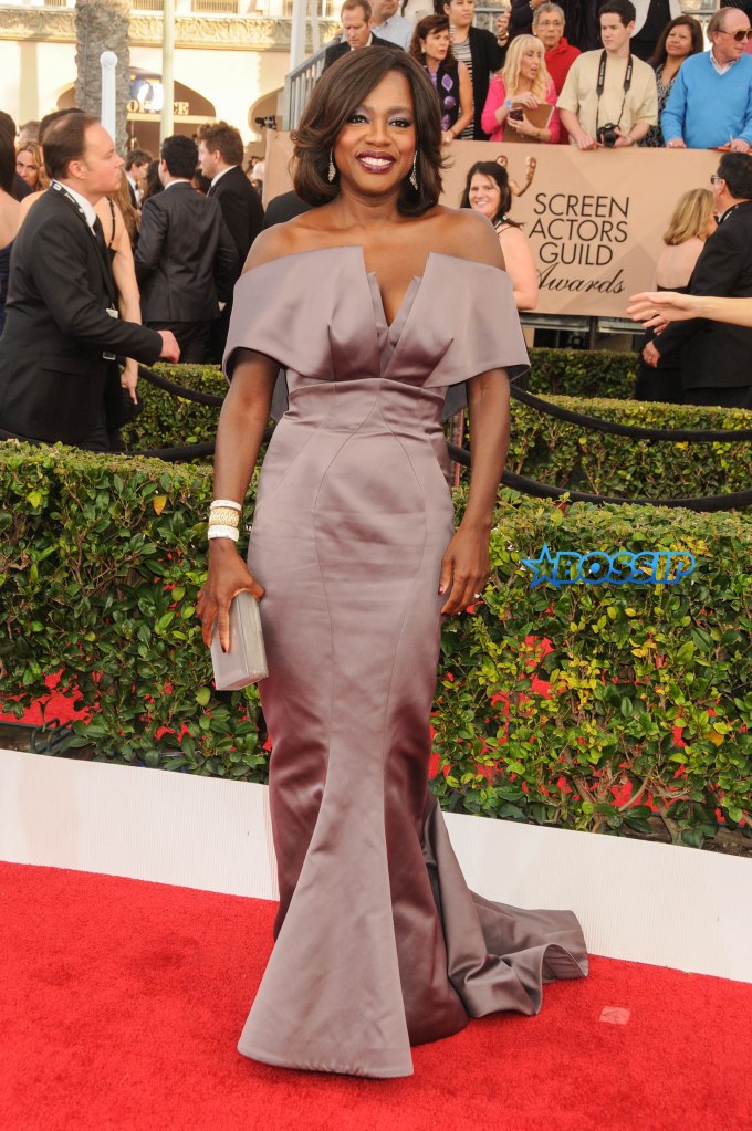 22nd Annual Screen Actors Guild Awards at The Shrine Expo Hall - Arrivals Featuring: Viola Davis Where: Los Angeles, California, United States When: 30 Jan 2016 Credit: FayesVision/WENN.com