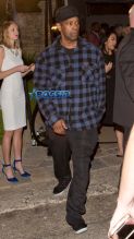 SplashNews Denzel Washington was seen at a private Pre Academy Awards party
