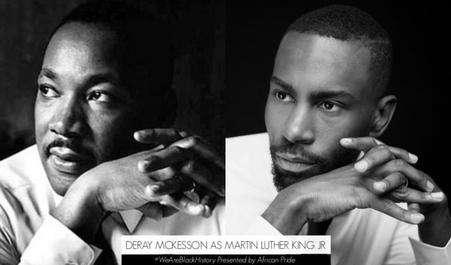 DeRay McKesson as Martin Luther King Jr Photo Credit Jerome A. Shaw