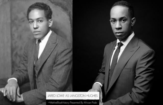 Jared Lowe as Langston Hughes Photo Credit Jerome A. Shaw