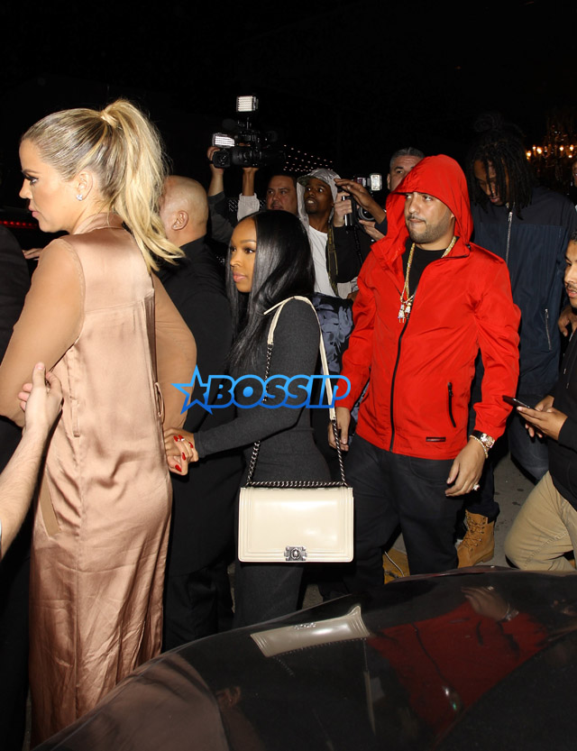 AKM-GSI Khloe Kardashian French Montana Boa Steakhouse Nice Guy Ace of Diamonds