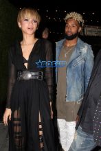 AKM-GSI Odell Beckham and Zendaya Coleman Republic Records Grammy Awards After Party February 15 2016