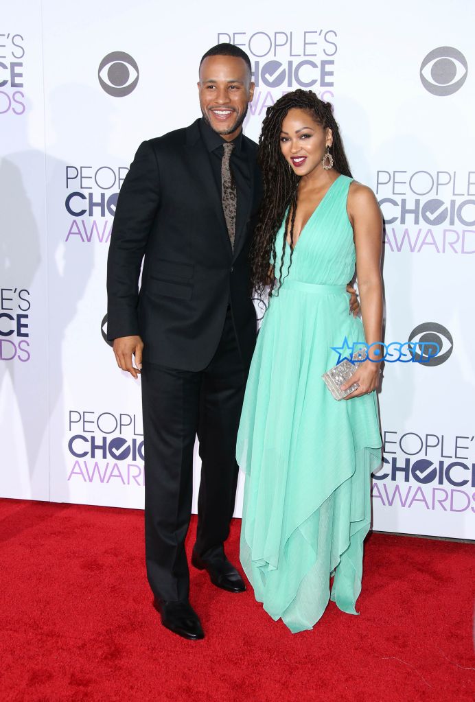 People's Choice Awards 2016 - Arrivals Featuring: Meagan Good, DeVon Franklin Where: Los Angeles, California, United States When: 07 Jan 2016 Credit: FayesVision/WENN.com