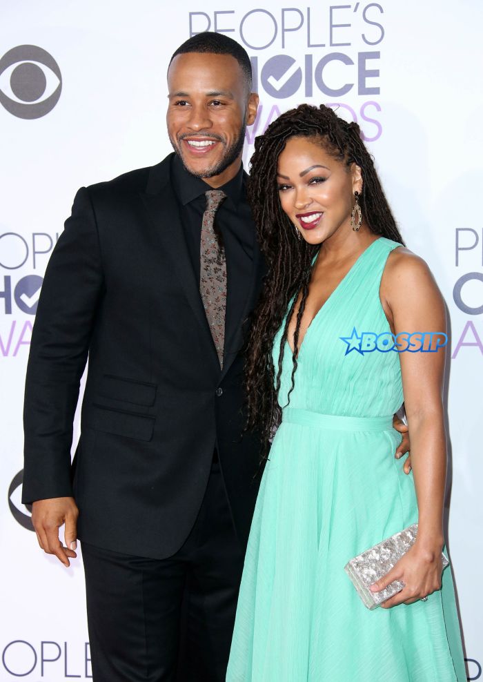 People's Choice Awards 2016 - Arrivals Featuring: Meagan Good, DeVon Franklin Where: Los Angeles, California, United States When: 07 Jan 2016 Credit: FayesVision/WENN.com