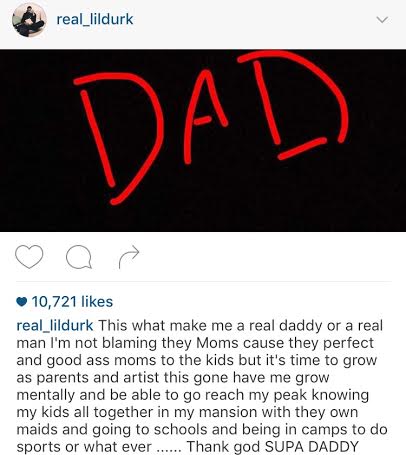 Lil Durk's Baby Mama Shuts Him Down Perfectly In An Instagram Post | Bossip