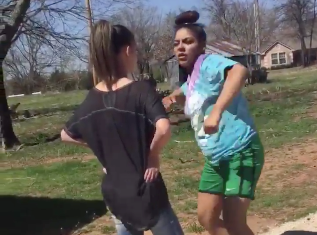 Aleeyah punches white girl who calls her n-word