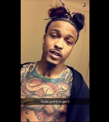 August Alsina Debuts New Hairstyle