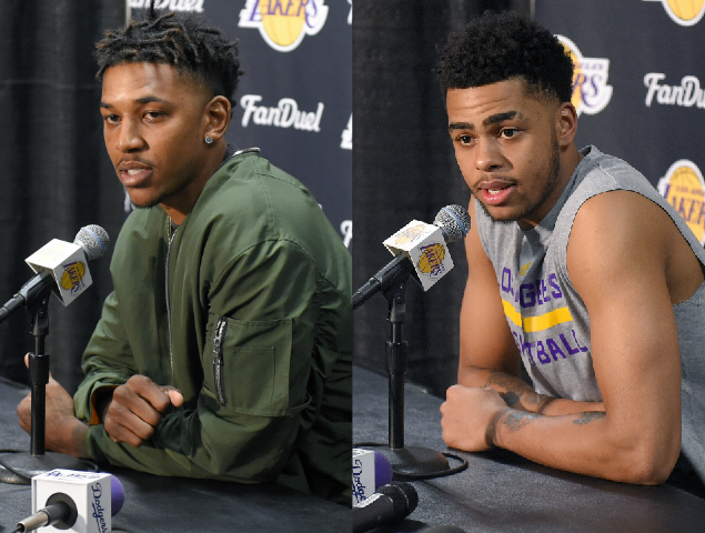 D'angelo Russell Nick Young