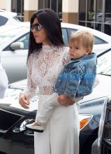 FameFlynetPictures Khloe Kardashian Lamar Odom Easter service at church Agoura Hills Kris Jenner MJ Penelope Mason Reign Disick Kourtney Kardashian Kris Jenner
