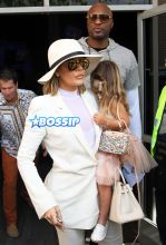 FameFlynetPictures Khloe Kardashian Lamar Odom Easter service at church Agoura Hills Kris Jenner MJ Penelope Mason Reign Disick Kourtney Kardashian Kris Jenner