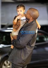 FameFlynetPictures Kim Kardashian West North West Kanye West Build A Bear Store Westfield Mall Culver City Birthday party