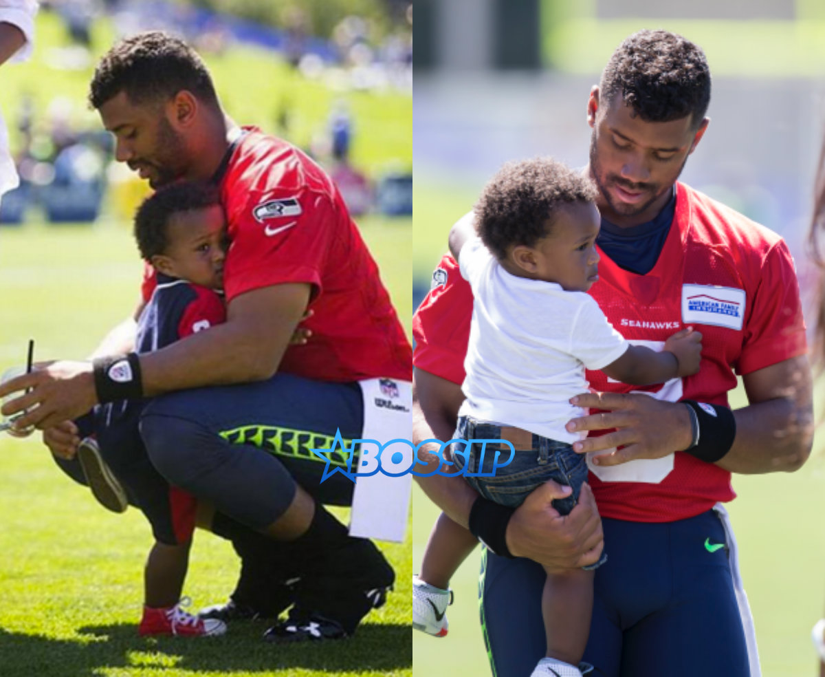 Russell Wilson Takes Solo Trip With Baby Future