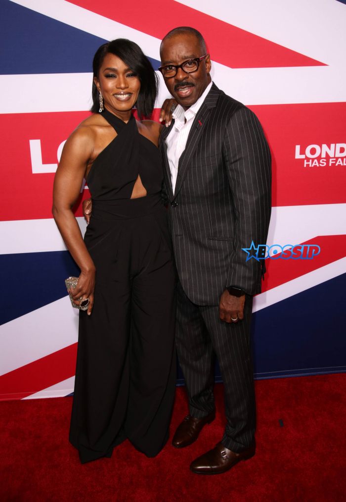 Premiere of Focus Features' 'London Has Fallen' held at ArcLight Cinemas Cinerama Dome - Arrivals Featuring: Angela Bassett, Courtney B. Vance Where: Los Angeles, California, United States When: 01 Mar 2016 Credit: Brian To/WENN.com