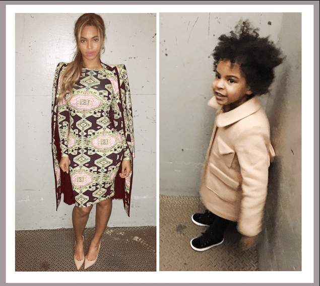 Beyonce kisses Blue Ivy and Jay Z 6