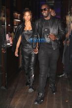 P. Diddy and Cassie Ventura attend Naomi Campbell's book launch event at Taschen. AKM-GSI 28 APRIL 2016