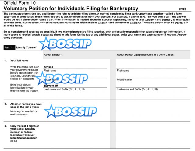 petey pablo bankruptcy