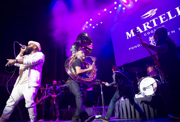 The Roots perform at the Martell Cognac Vanguard Experience concert at The Tabernacle on April 9 2016 in Atlanta Georgia