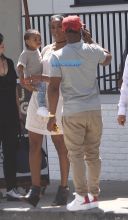 WENN Kelly Rowland husband Tim Witherspoon son Titan cornrows Au Fudge valet