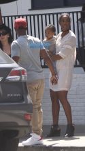 WENN Kelly Rowland husband Tim Witherspoon son Titan cornrows Au Fudge valet