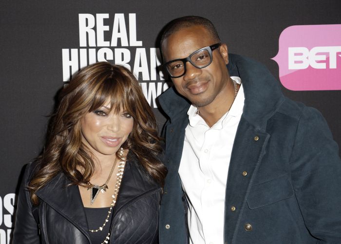 BET Networks' 'Real Husbands of Hollywood' and 'Second Generation Wayans' held at the Regal Cinemas L.A. Live Featuring: Tisha Campbell,Duane Martin Where: Los Angeles, California, United States When: 08 Jan 2013 Credit: Brian To/WENN.com
