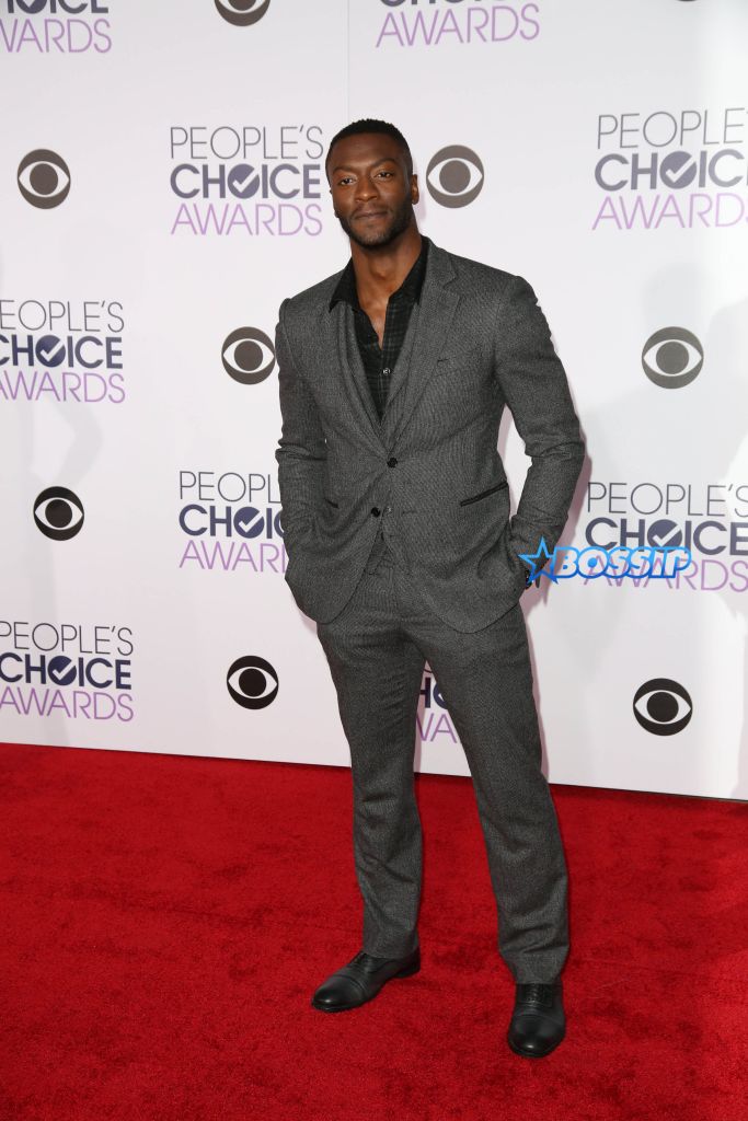 Celebrities attend PEOPLE’S CHOICE AWARDS 2016 at Microsoft Theatre L.A. Live. Featuring: Aldis Hodge Where: Los Angeles, California, United States When: 06 Jan 2016 Credit: Brian To/WENN.com