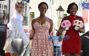 WENN Game Saver Lunch for Glamour Magazine Zendaya Coleman Tika Sumpter Aja Naomi King