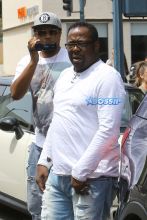 AKM-GSI Bobby Brown and pregnant wife Alicia Etheredge visit the doctor's office and shop in Beverly Hills