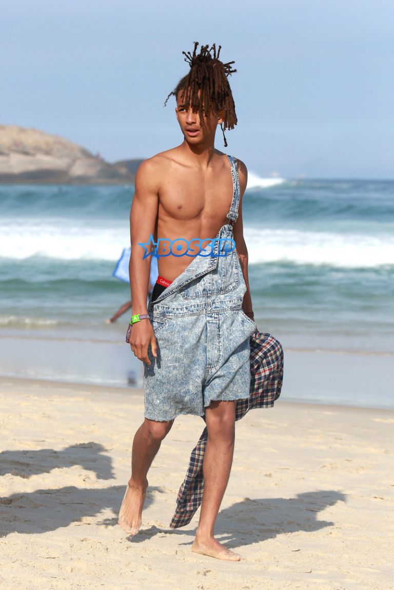 Jaden Smith Reveals His Beach Ready Body In Rio De Janeiro, Brazil
