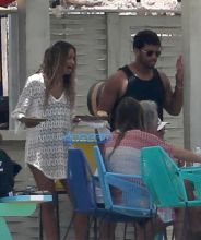 Singer Ciara, Seahawks quarterback Russell Wilson vacation in Cabo, Mexico with Ciara's son Future Wilburn on May 29, 2016. pool FameFlynet