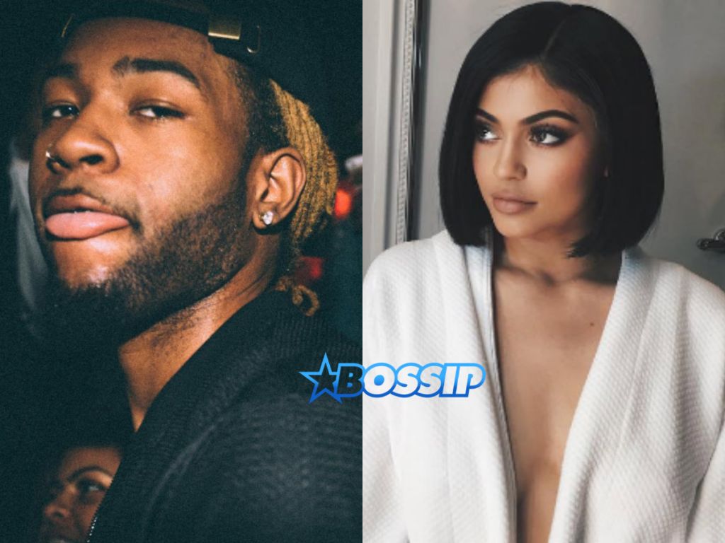 Kylie Jenner And Party Next Door Were Seen Making Out At Drake's Party(02)