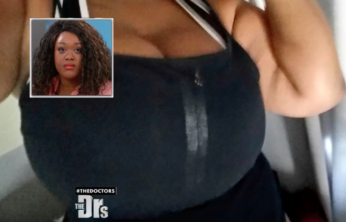 19-Yr-Old Girl On The Doctors With Size K Breasts