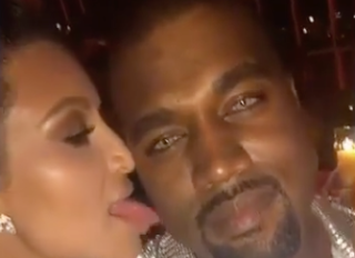 Snapchat Kim Kardashian Kanye West