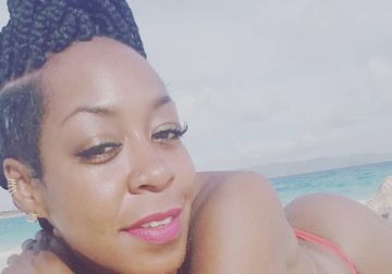 Tichina Arnold Wears A Thong Bikini On Vacation