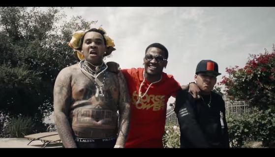 Kevin Gates' Skin Looks Like A Long Sleeve Leather Shirt ...