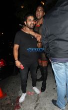 SplashNews EJ Johnson bodysuit fishnets possible boyfriend