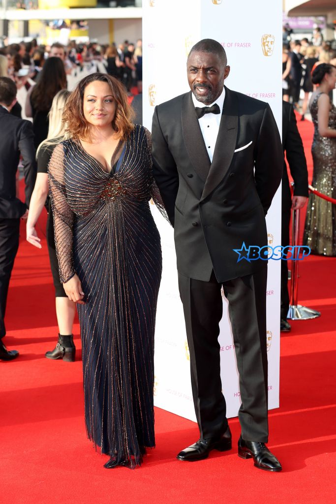 MANDATORY BYLINE: Jon Furniss / Corbis Idris Elba attends the House Of Fraser British Academy Television Awards 2016 at the Royal Festival Hall on London on 8th May 2016. Pictured: Idris Elba; Naiyana Garth Ref: SPL1277969 080516 Picture by: Jon Furniss / Corbis Splash News and Pictures Los Angeles:310-821-2666 New York:212-619-2666 London:870-934-2666 photodesk@splashnews.com 