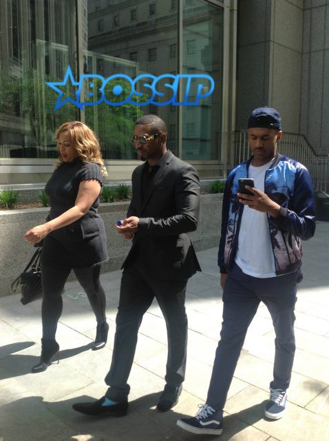 Stevie J At Manhattan Criminal Court
