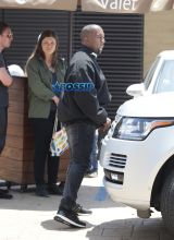 WENN Kim Kardashian West Kanye West North West Saint West Nobu Malibu Chrissy Teigen John Legend Baby Luna