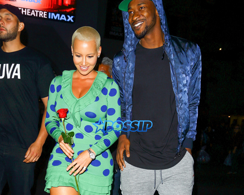 Amber Rose Is Dating Toronto Raptors Basketball Player Terrence Ross