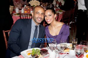 Olu Evans, Misty Copeland - April 10, 2014 - YOUTH AMERICA GRAND PRIX 15th Anniversary Gala held at David H. Koch Theater, Lincoln Center, NYC. (Photo by Jonathon Ziegler/Patrick McMullan/Sipa USA)