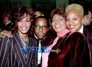 Whitney Houston Bobby Brown and Robyn Crawford in happier days in New York City RTNBaker / MediaPunch/IPX