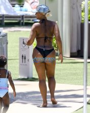 Video vixen Kim 'Kimbella' Vanderhee Miami, Florida on June 28, 2016. cold drinks FameFlynet