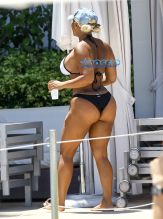Video vixen Kim 'Kimbella' Vanderhee Miami, Florida on June 28, 2016. cold drinks FameFlynet