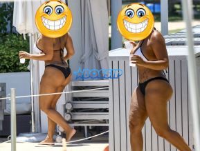 Video vixen Kim 'Kimbella' Vanderhee Miami, Florida on June 28, 2016. cold drinks FameFlynet