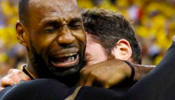 Crying LeBron VS Crying Jordan Meme War Sparks After Cavaliers NBA